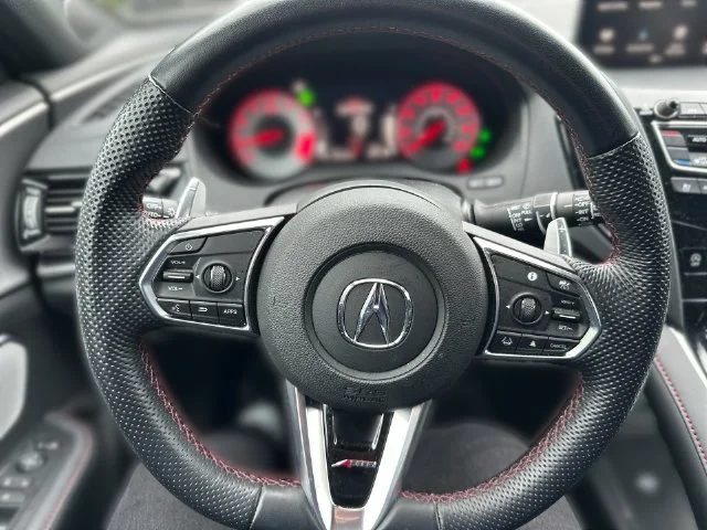 Certified Used 2024 Liquid Carbon Metallic Acura SH-AWD A-SPEC image 16