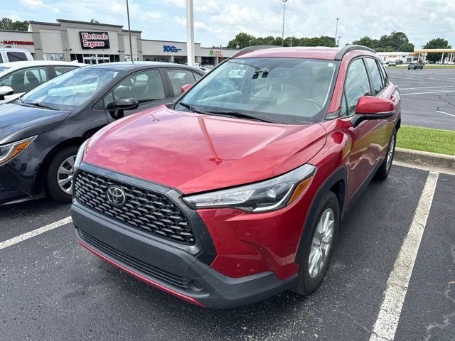 Used 2023 Red Toyota LE image 2