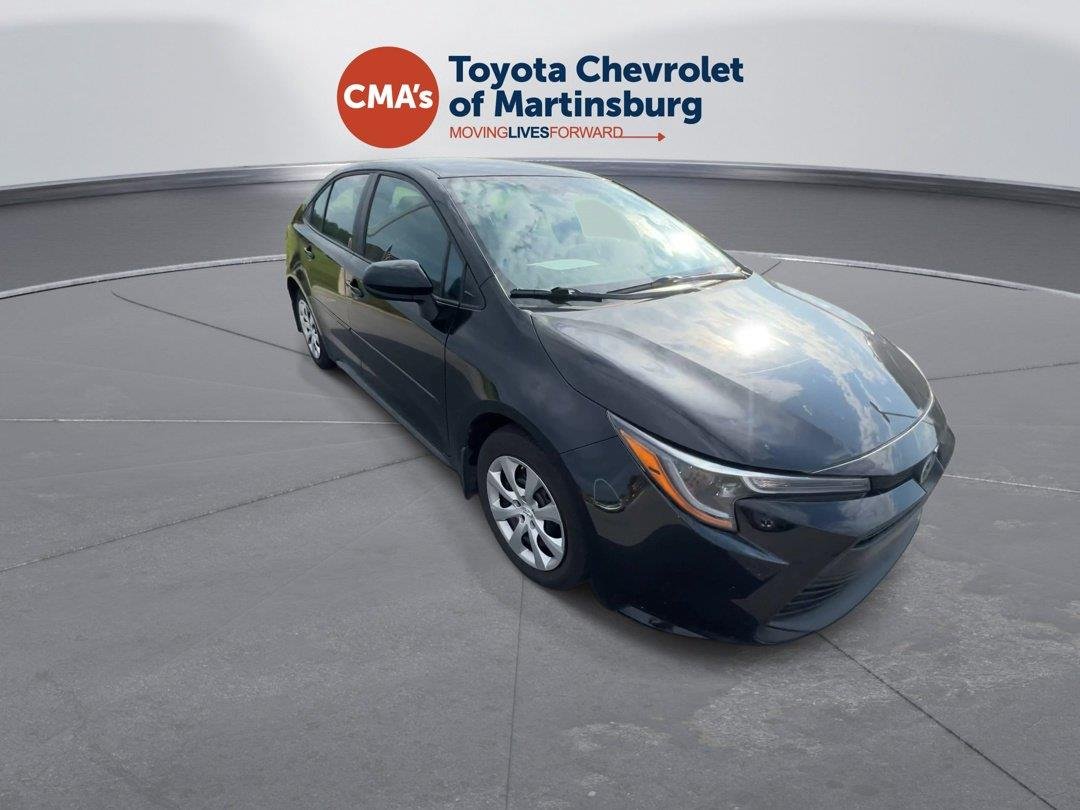 Certified Used 2025 Midnight Black Metallic Toyota LE image 4