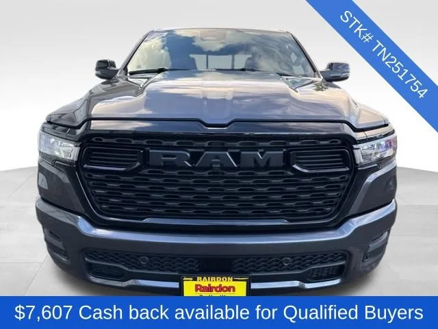 New 2026 Granite Crystal Metallic Clear-Coat Exterior Paint RAM Big Horn image 2