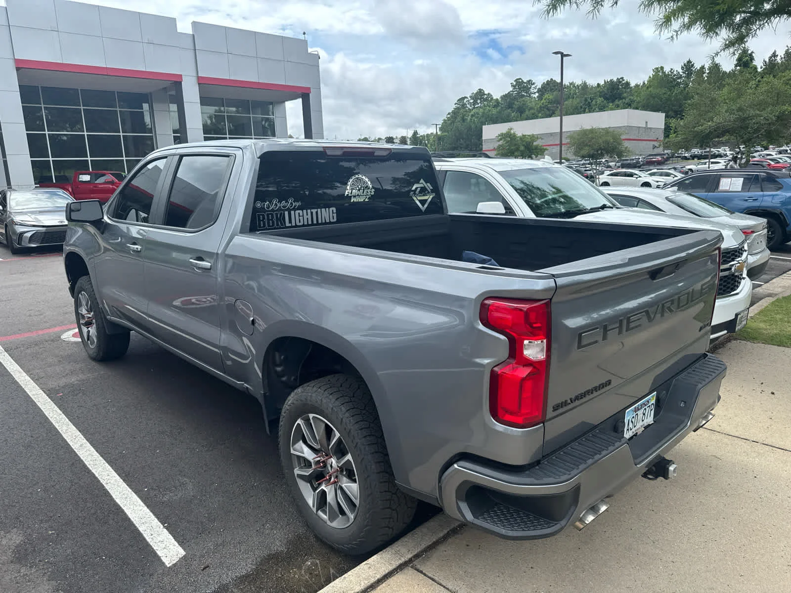 Used 2021 Satin Steel Metallic Chevrolet RST image 3