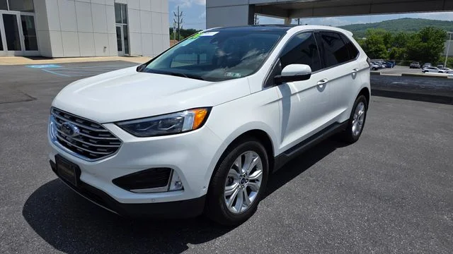 Certified Used 2020 Star White Ford Titanium image 2