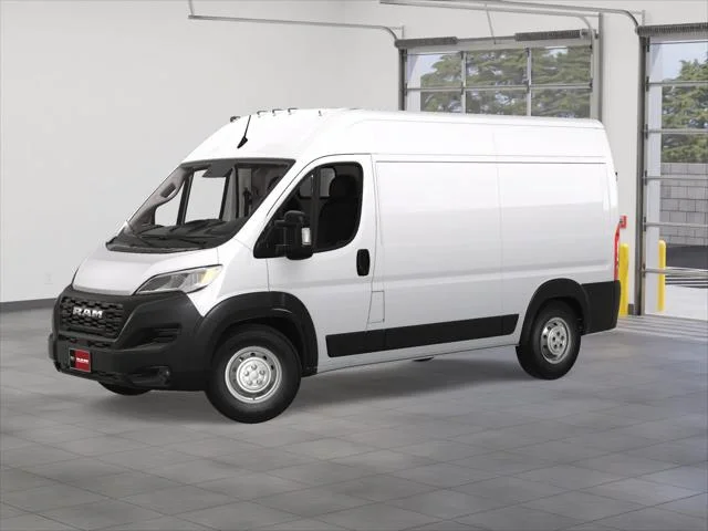 New 2024 Bright White Clearcoat RAM High Roof image 31