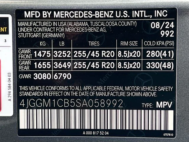 Used 2025 Gray Mercedes-Benz 350 SUV image 23