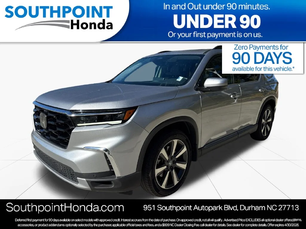 Used 2025 Lunar Silver Metallic Honda Touring image 3