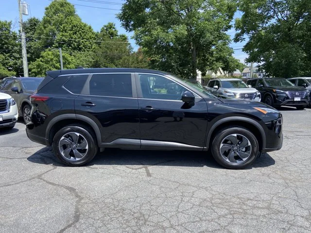 Certified Used 2025 Super Black Nissan SV image 3
