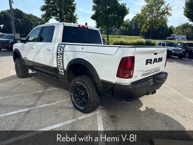 New 2025 Bright White Clear-Coat Exterior Paint RAM Power Wagon image 3
