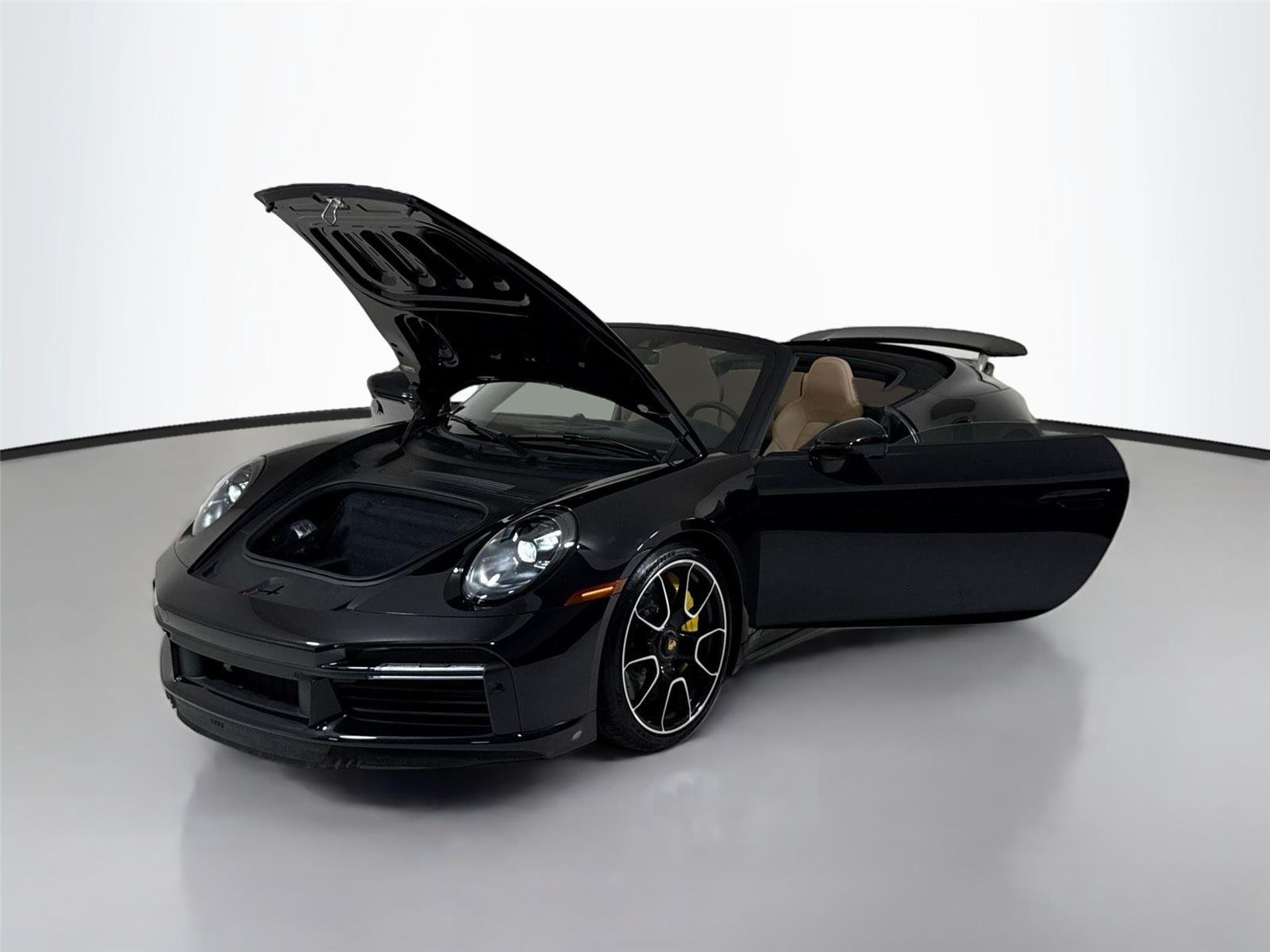 Used 2024 Black Porsche Turbo S Cabriolet | Front Lift | PCCB's image 39
