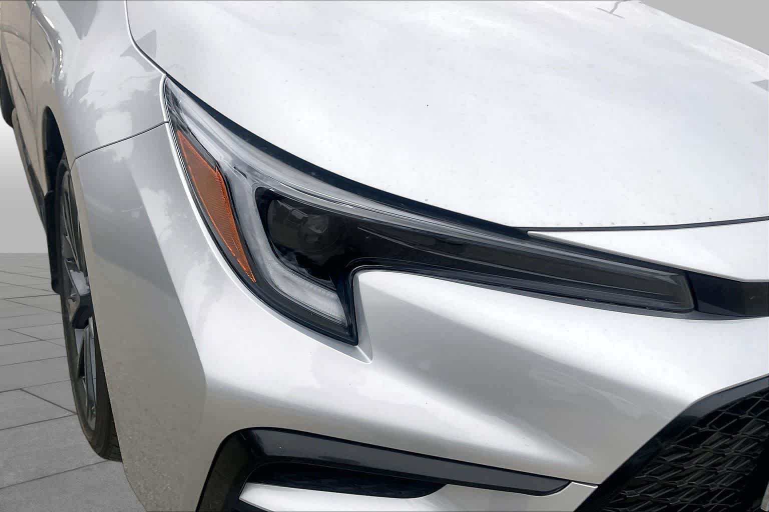 Used 2025 Classic Silver Metallic Toyota SE image 26