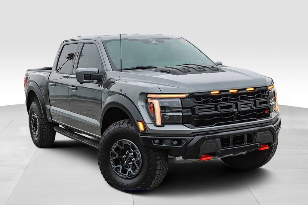 Used 2025 Gray Metallic Ford Raptor image 2