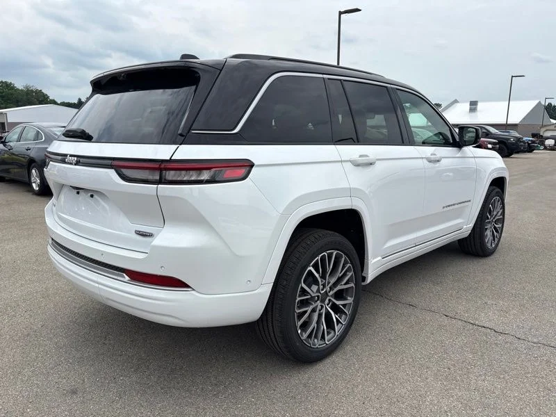 New 2026 Bright White Clear-Coat Exterior Paint Jeep Summit image 3