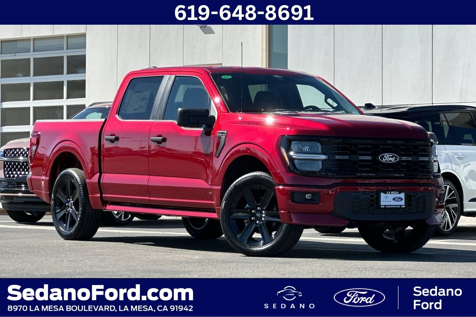 New 2026 Ruby Red Metallic Tinted Clearcoat Ford STX® image 1