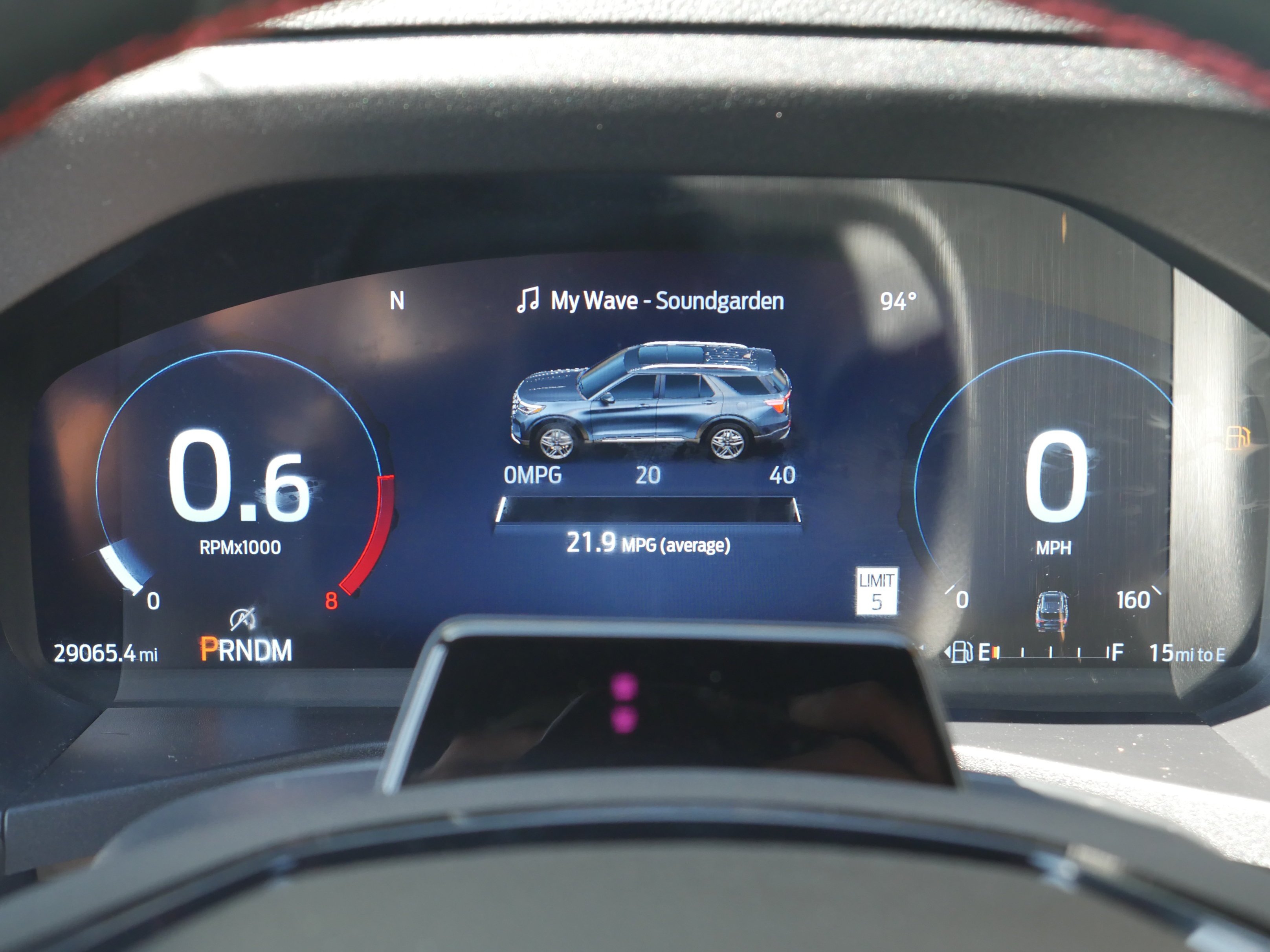 Certified Used 2025 Vapor Blue Metallic Ford ST image 7
