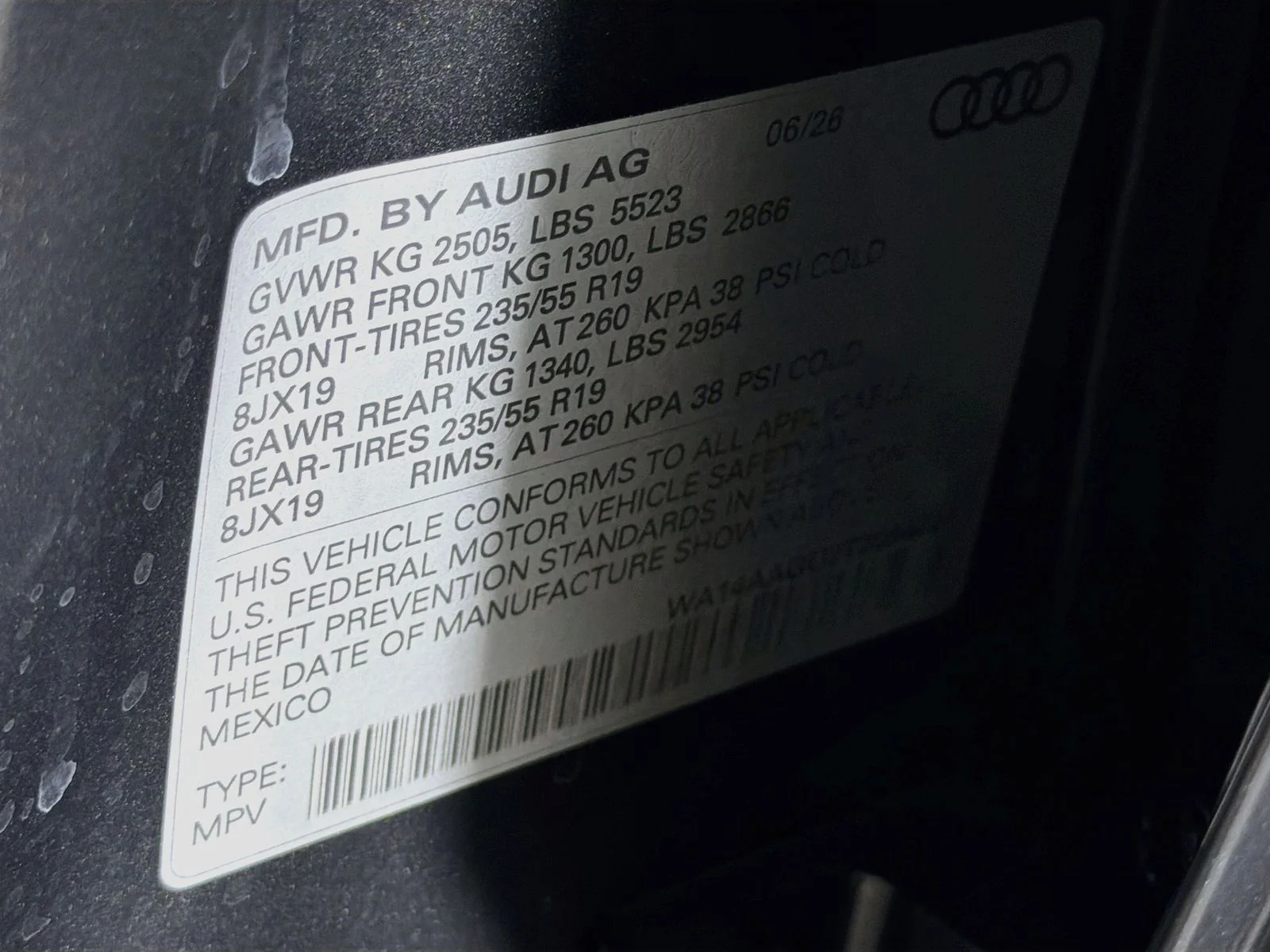 New 2026 Gray Audi  image 32