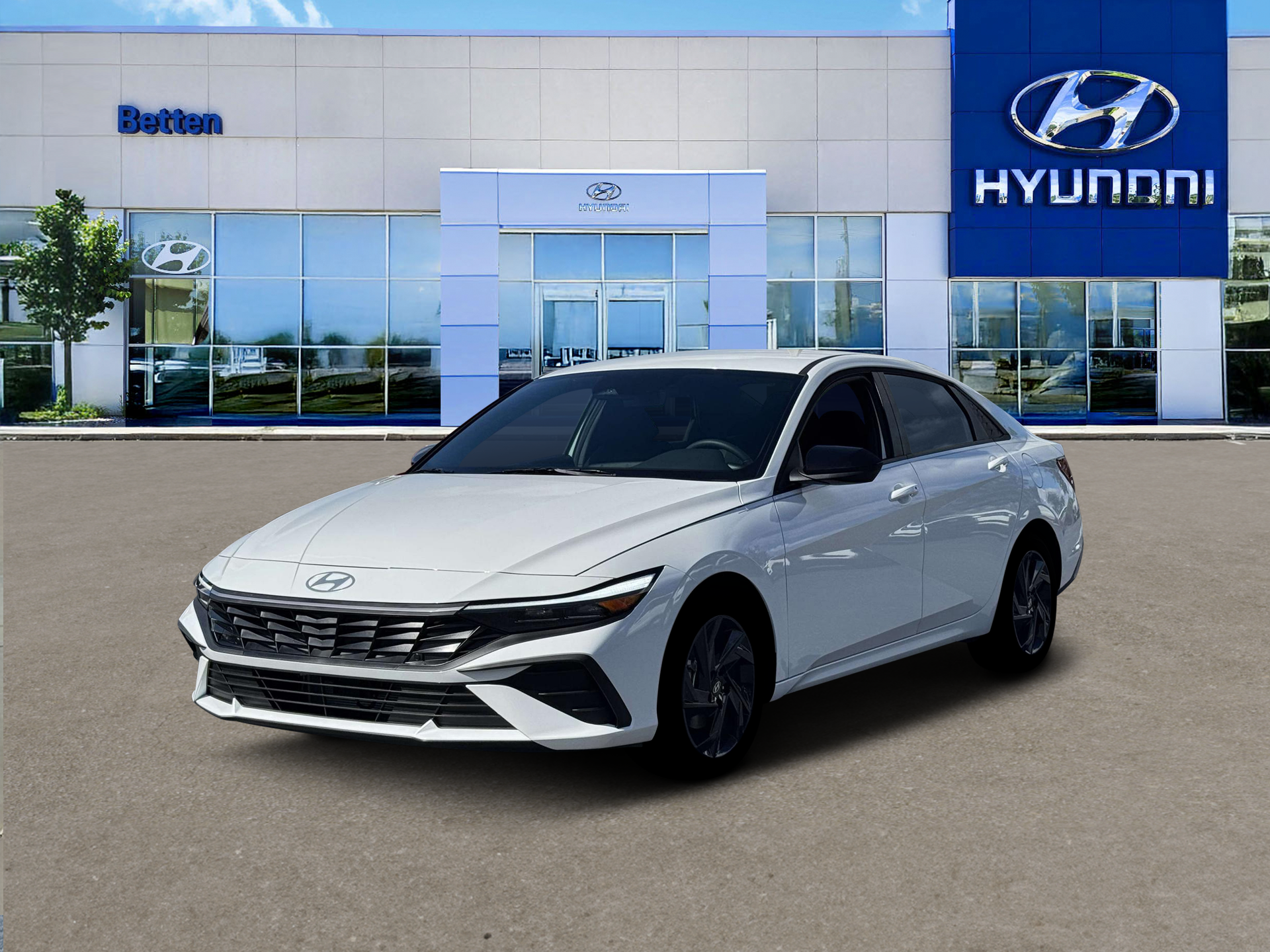 New 2026 White Hyundai SEL Sport image 1