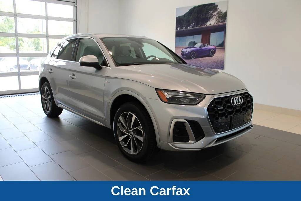 Used 2024 Silver Metallic Audi 45 S line Premium image 2