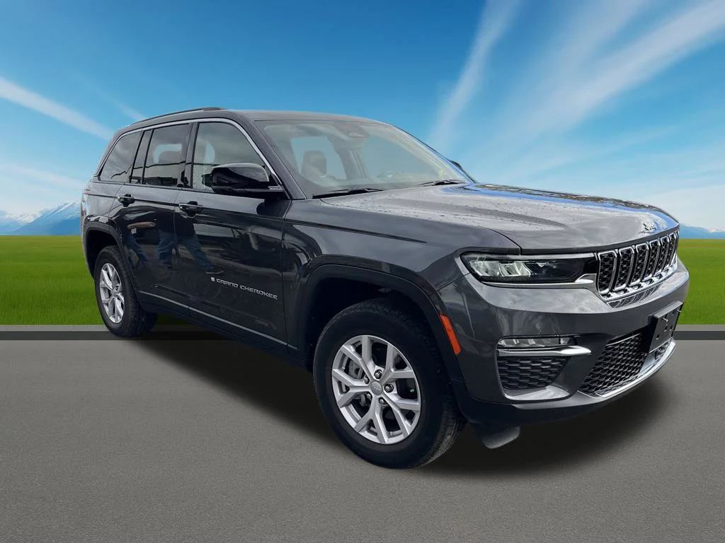 Used 2022 Gray Jeep Limited image 3
