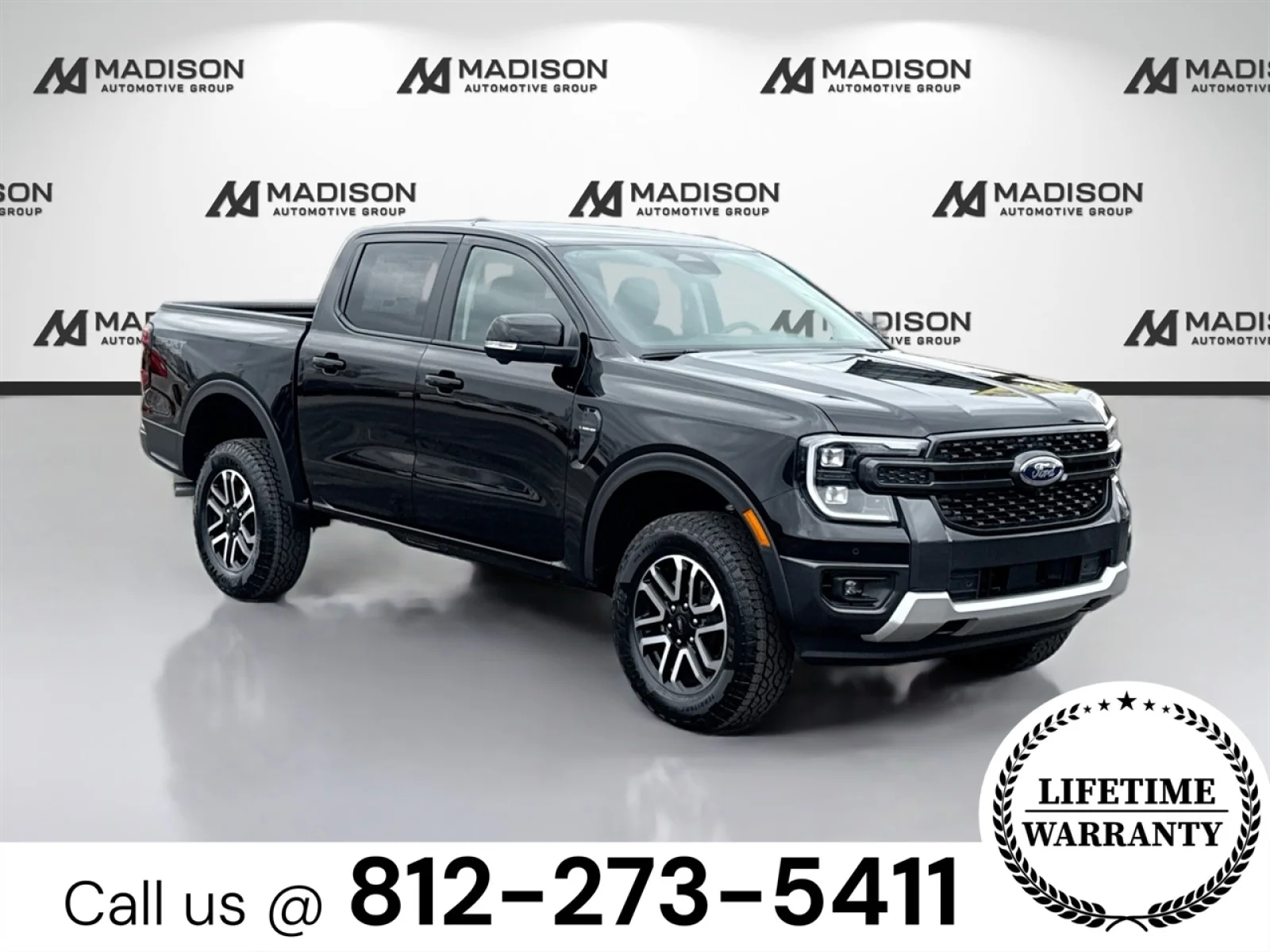 New 2025 Shadow Black Ford LARIAT® image 3