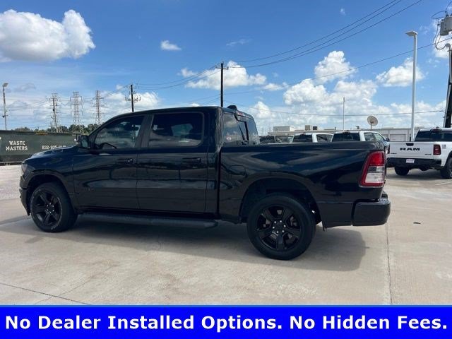 Used 2023 Diamond Black Crystal Pearlcoat Ram Lone Star image 6