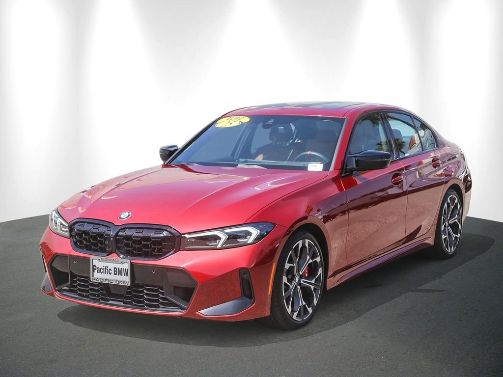 Used 2025 Vegas Red Metallic BMW M340i xDrive image 3