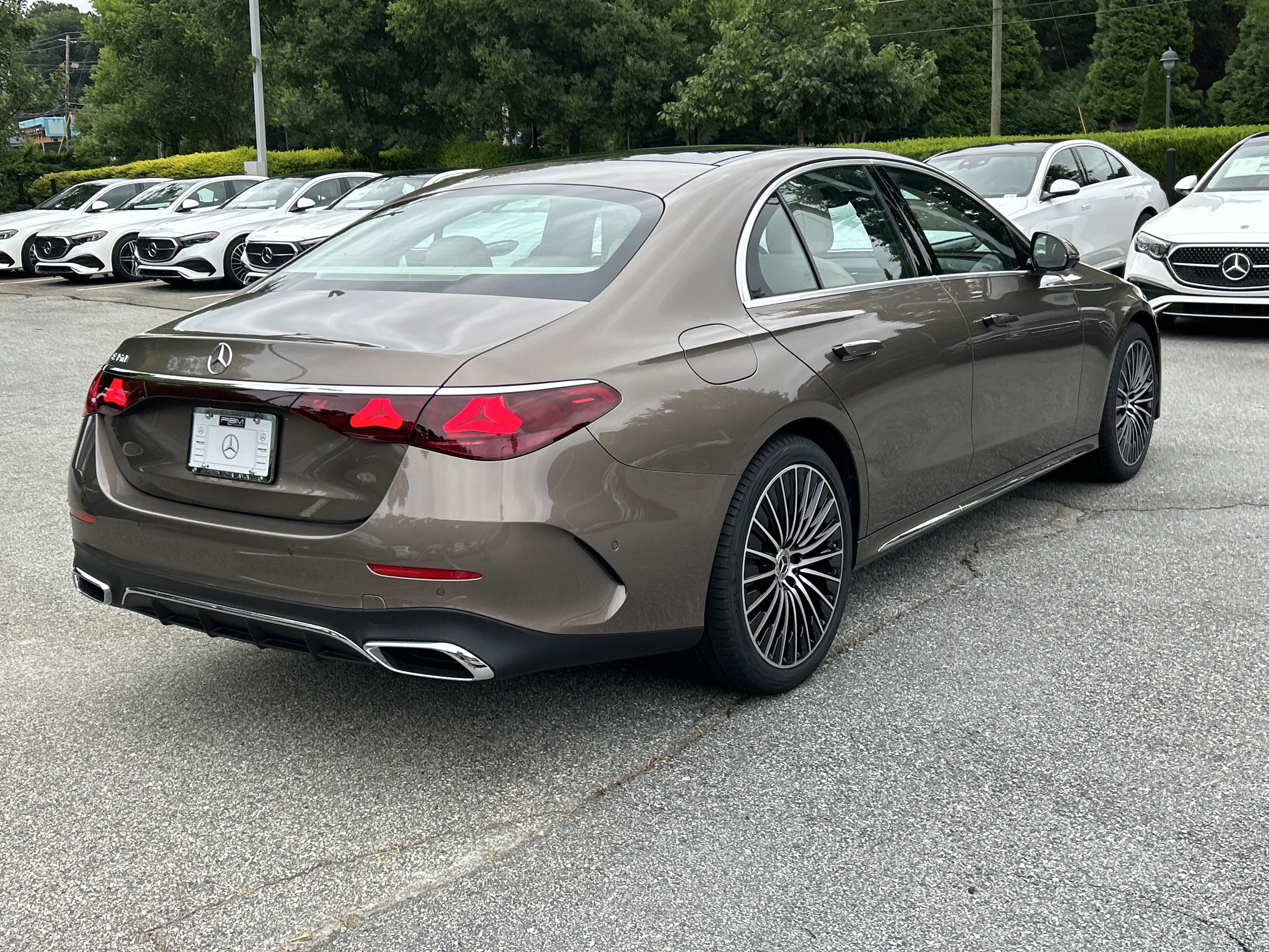 New 2026 Sonoran Brown Metallic Mercedes-Benz E 350 Sedan image 6