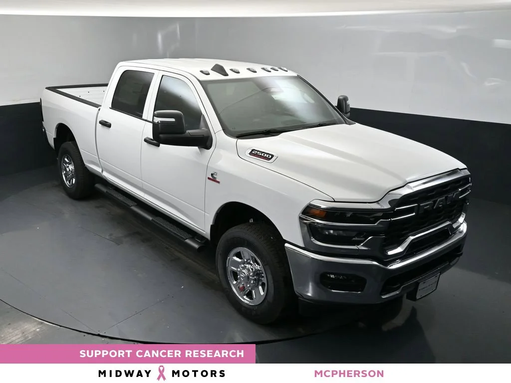 New 2026 Bright White Clear-Coat Exterior Paint RAM Tradesman image 1