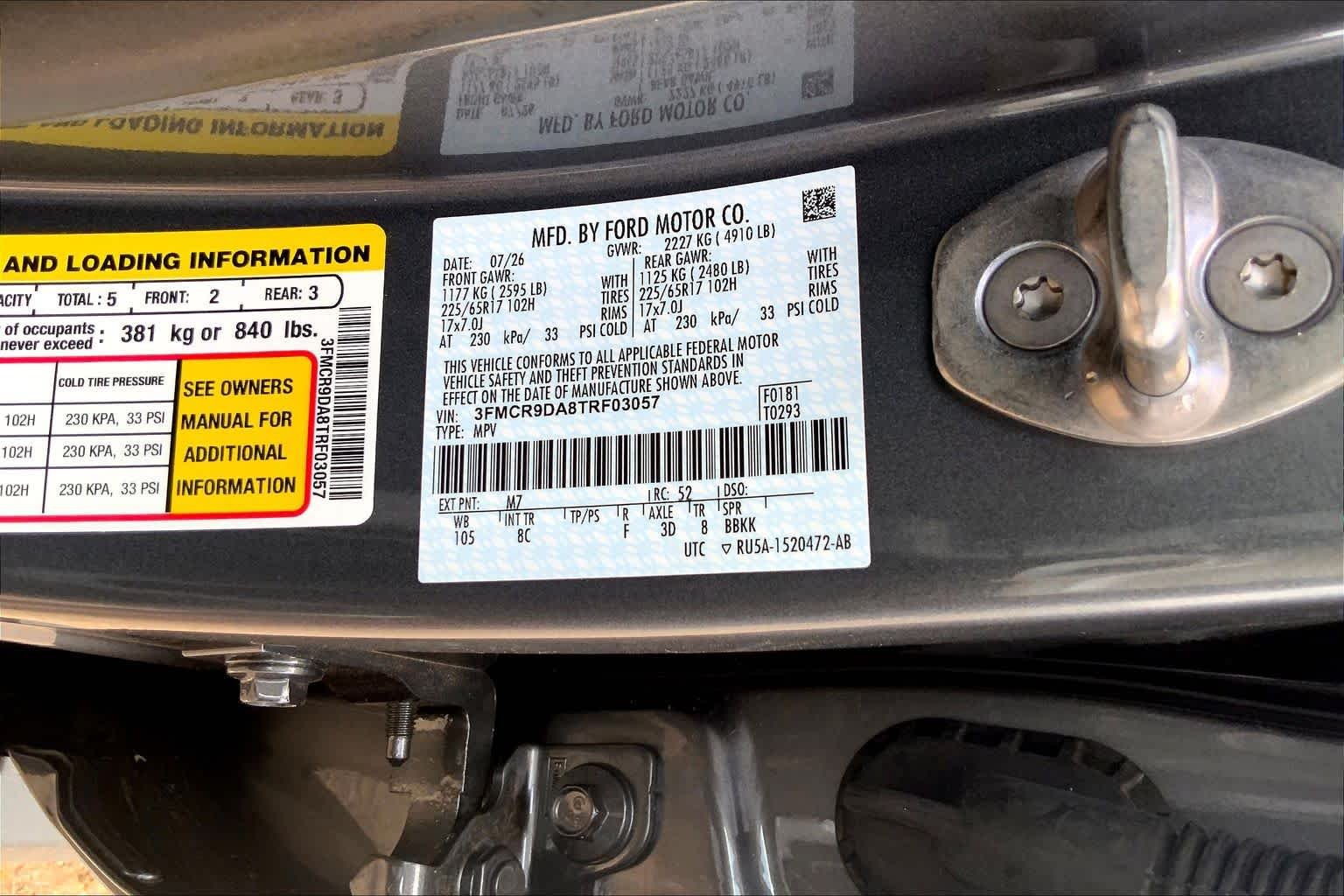 New 2026 Carbonized Gray Metallic Ford Badlands® image 21