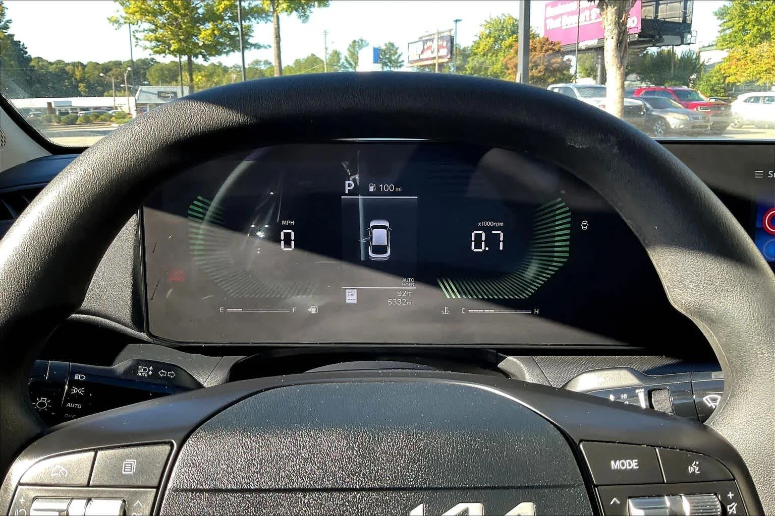 Used 2025 Aurora Black Pearl Kia LXS image 25