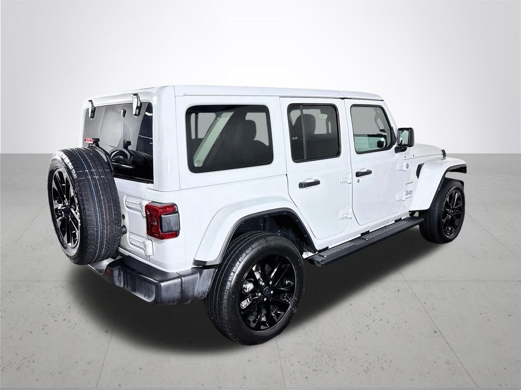 Certified Used 2024 White Jeep Sahara 4xe image 7