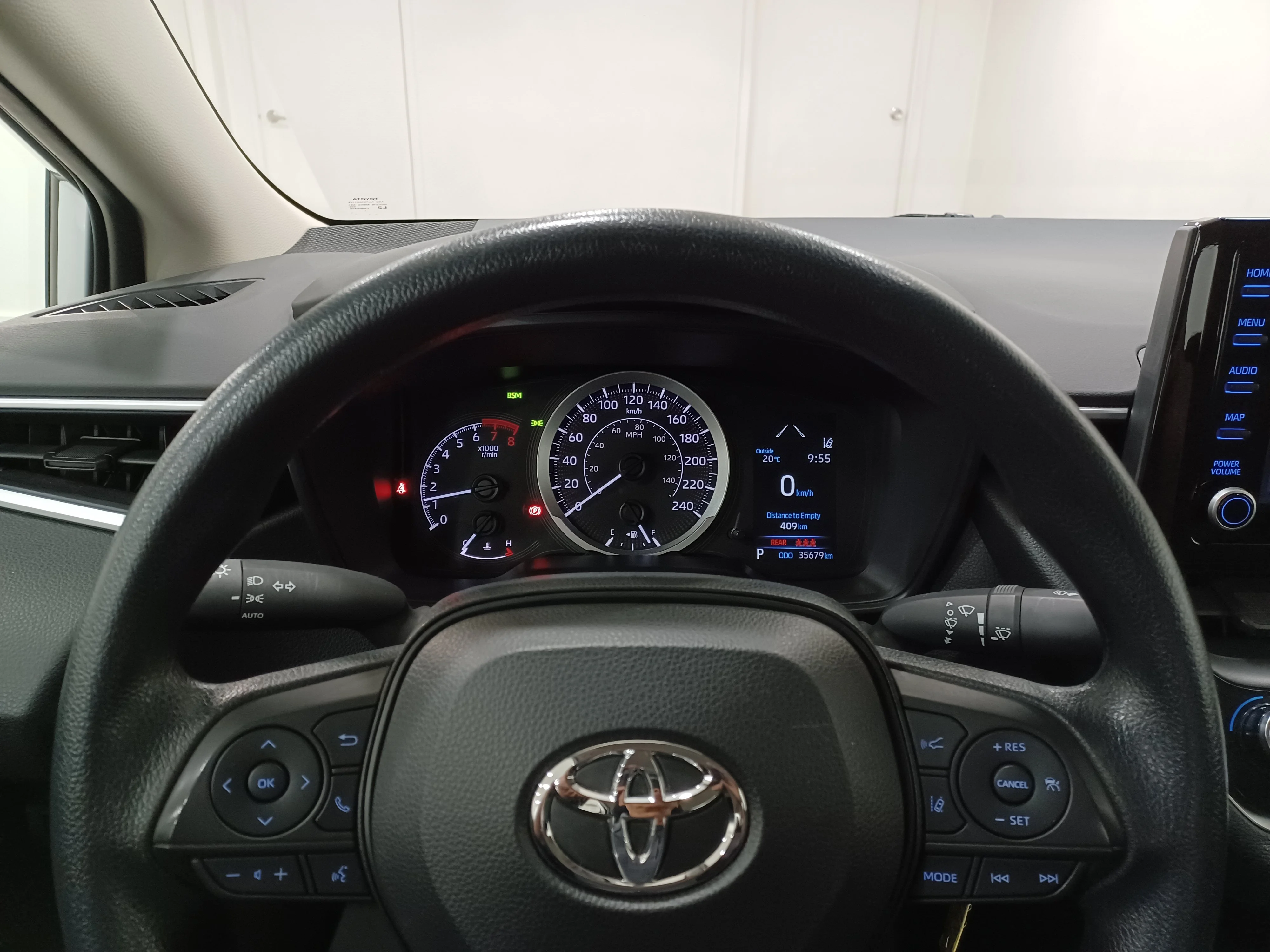Certified Used 2022 White Toyota LE*Great on Fuel | Adaptive Cruise | Htd Seats | Park Assist | Lane Keep Assist | Blind Spot Detect image 13