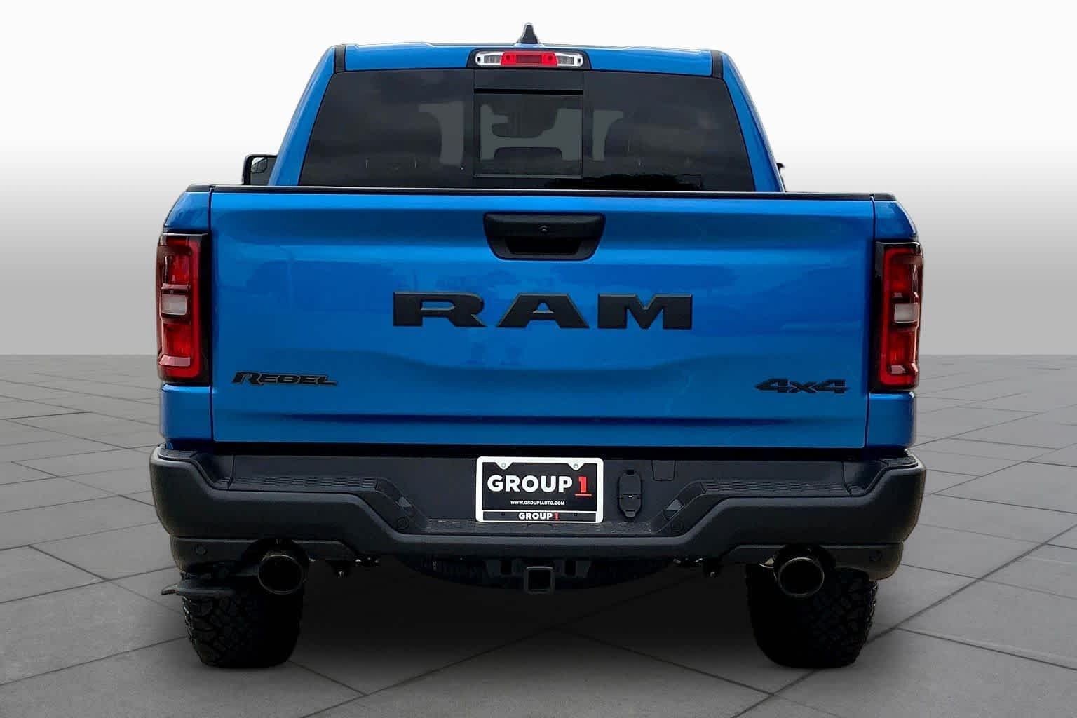 New 2026 Hydro Blue Pearl-Coat Exterior Paint RAM Rebel image 4