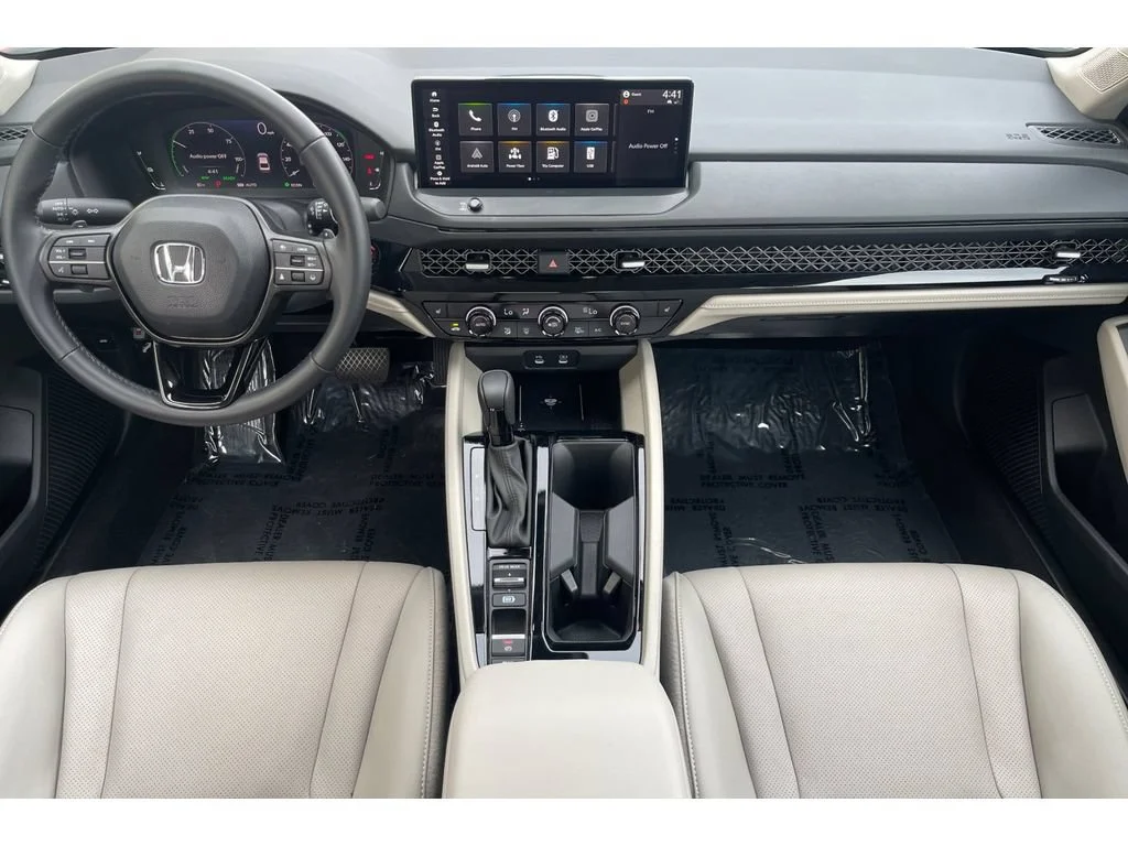 Certified Used 2026 Radiant Red Metallic Honda EX-L Hybrid image 71