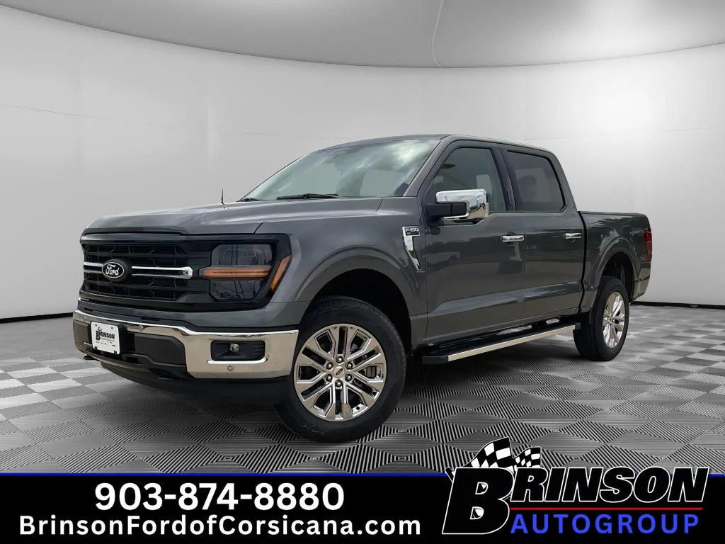New 2026 Carbonized Gray Metallic Ford XLT image 1