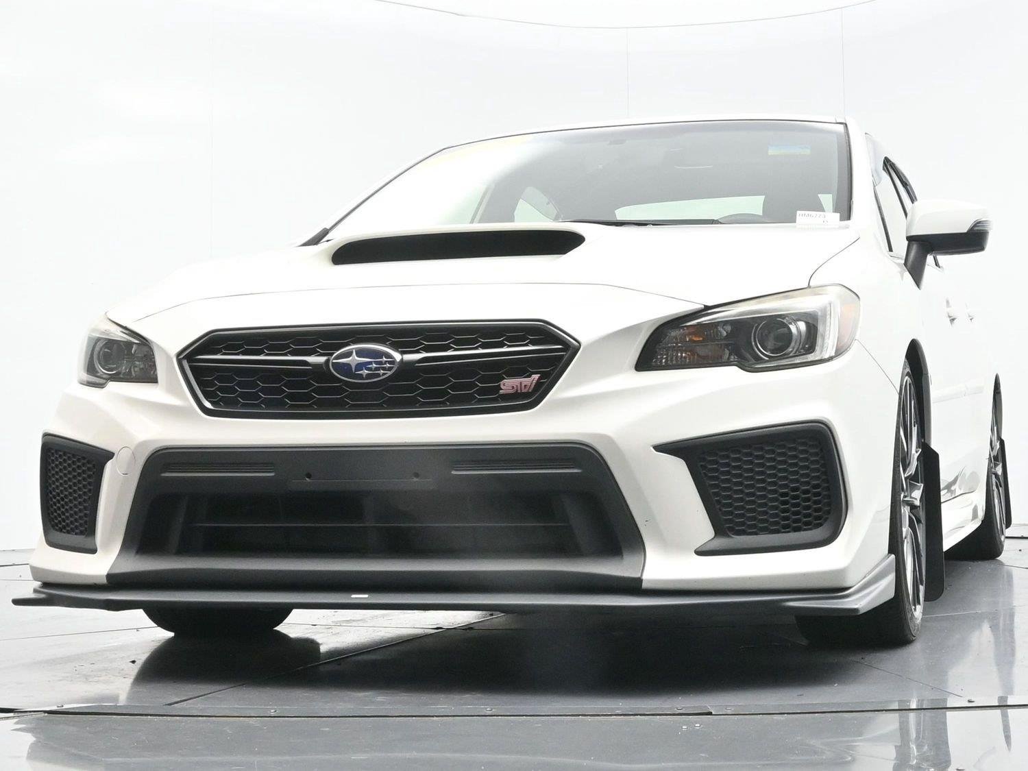 Used 2018 Crystal White Pearl Subaru STI Limited image 50