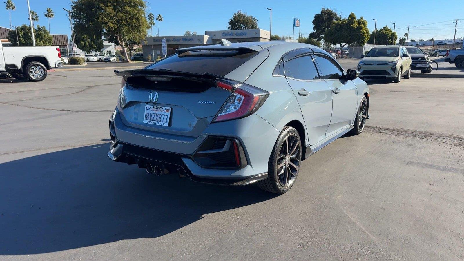 Used 2021 Honda Civic Hatchback Sport with VIN SHHFK7H46MU417889 for sale in Lodi, CA