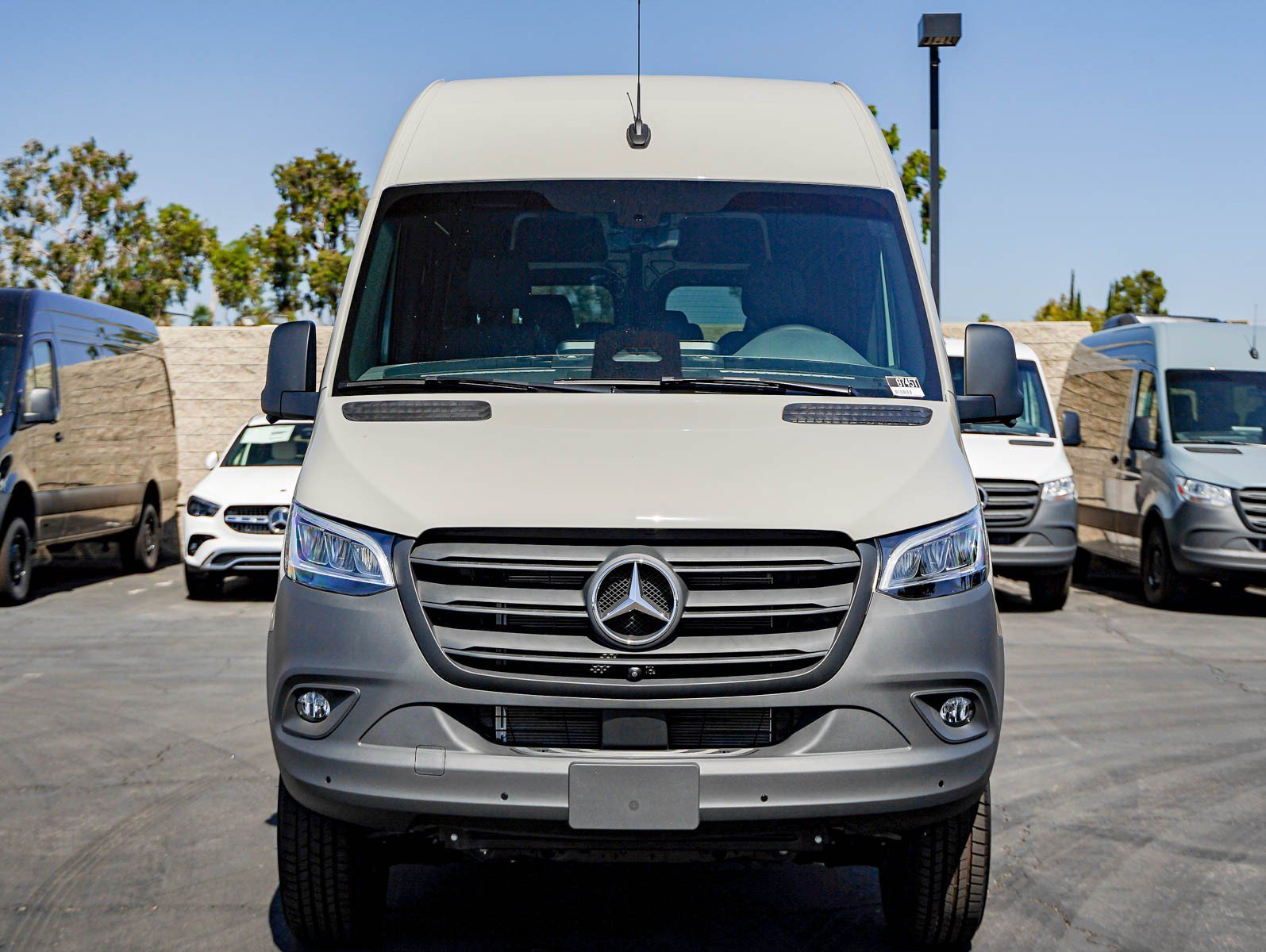 New 2026 Stone Gray Mercedes-Benz 2500 High Roof I4 Diesel HO 144 AWD image 2