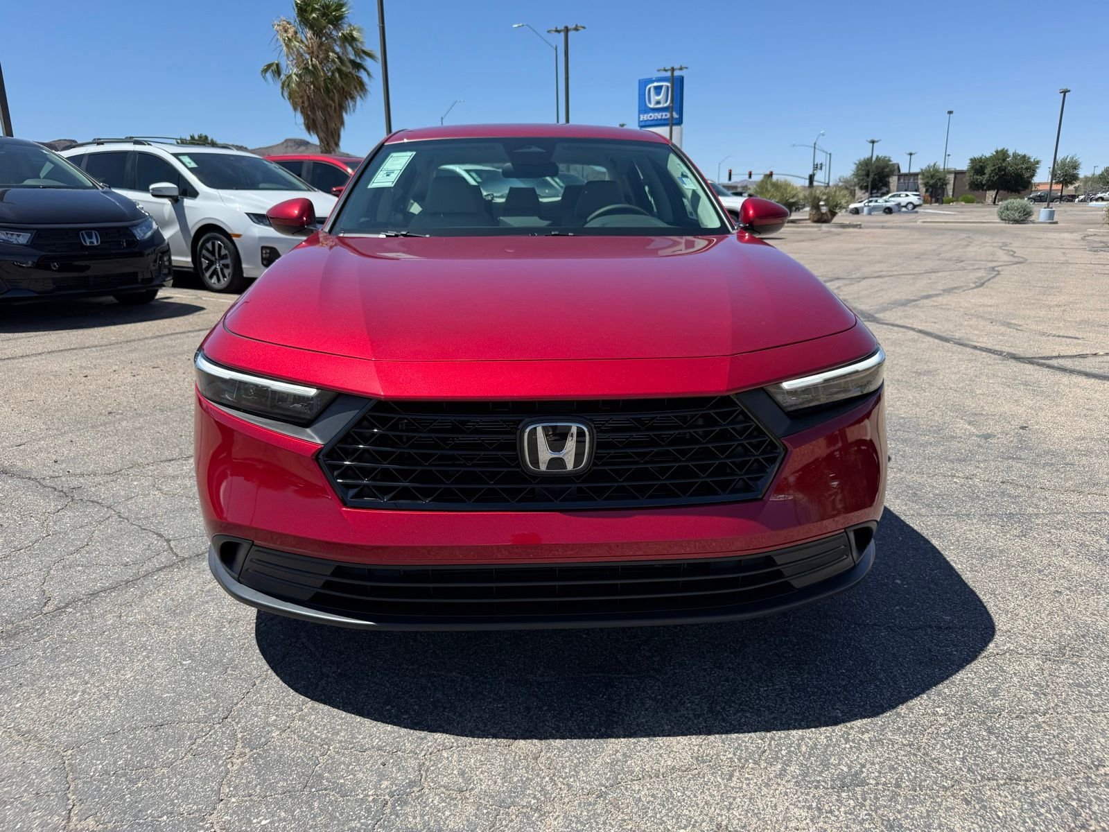 New 2026 Radiant Red Metallic Honda LX image 2