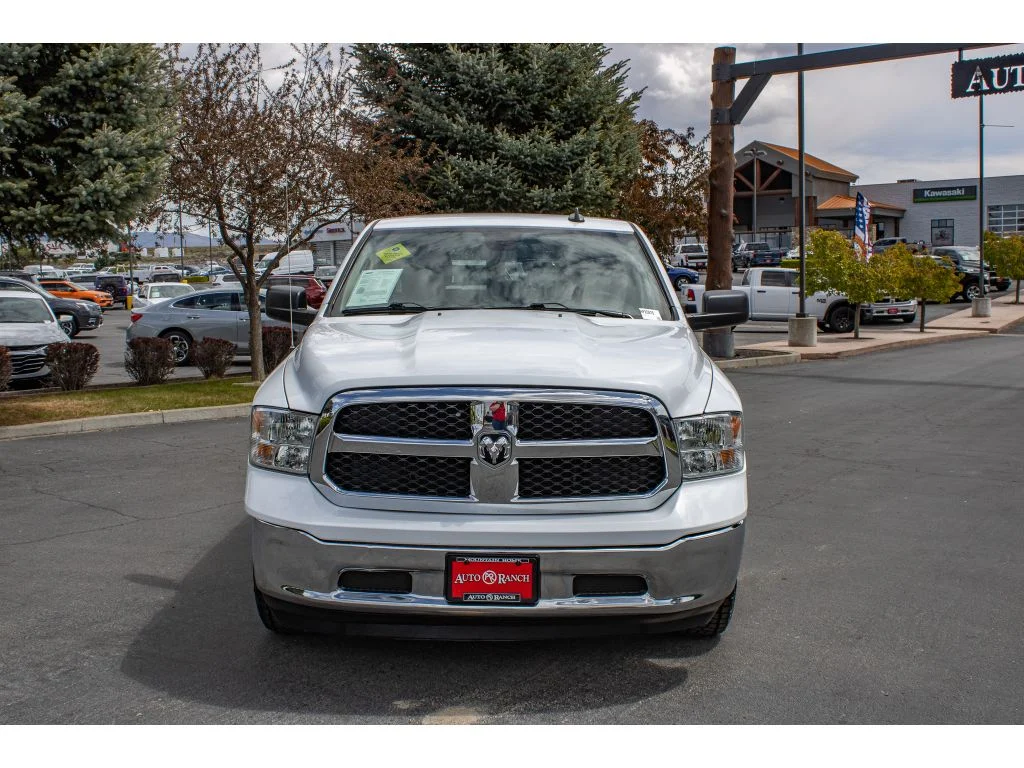 Used 2023 Bright White Clearcoat Ram SLT image 3