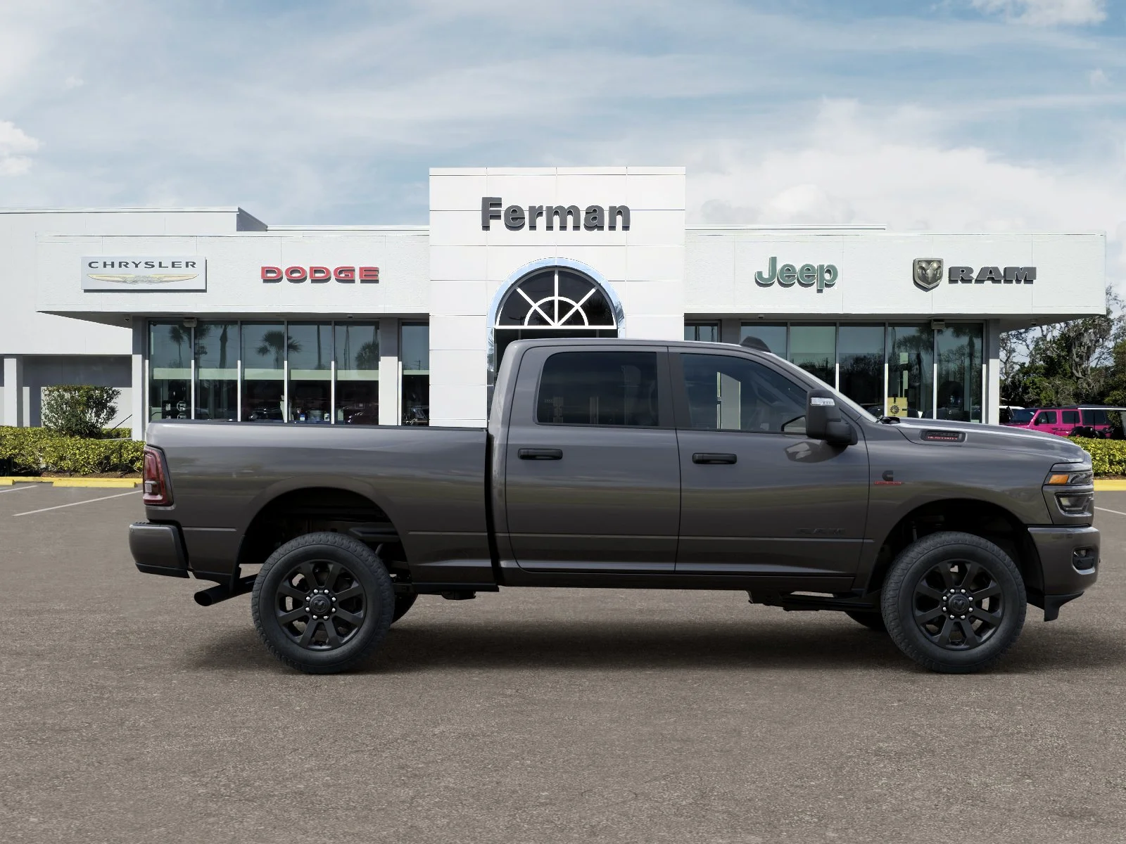 New 2026 Granite Crystal Metallic Clear-Coat Exterior Paint RAM Big Horn image 51