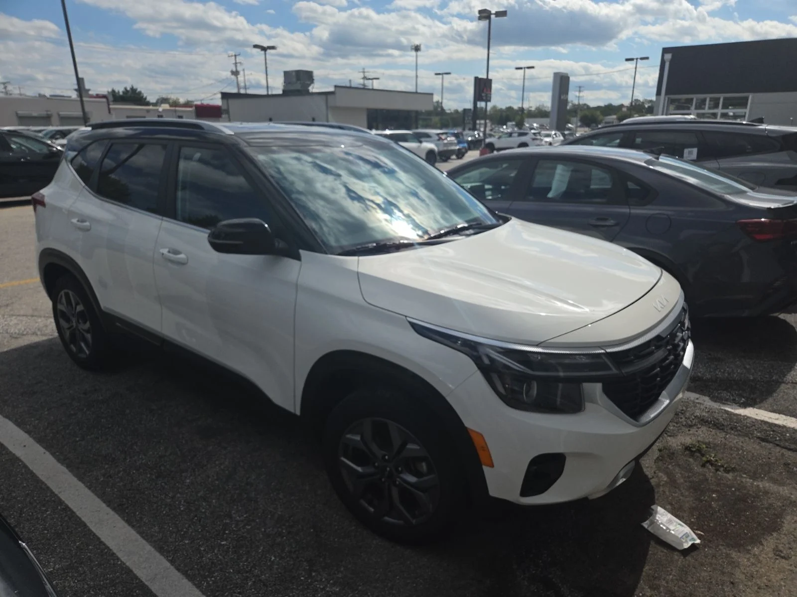 Certified Used 2024 White Kia S image 2
