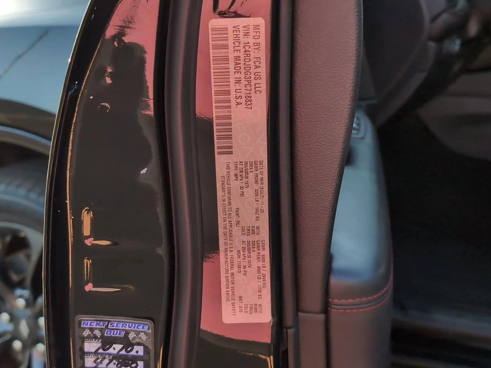 Used 2023 DB Black Clearcoat Dodge GT Plus image 13