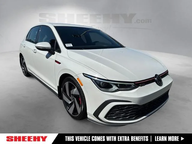 Used 2023 Opal White Pearl Effect Volkswagen  image 1