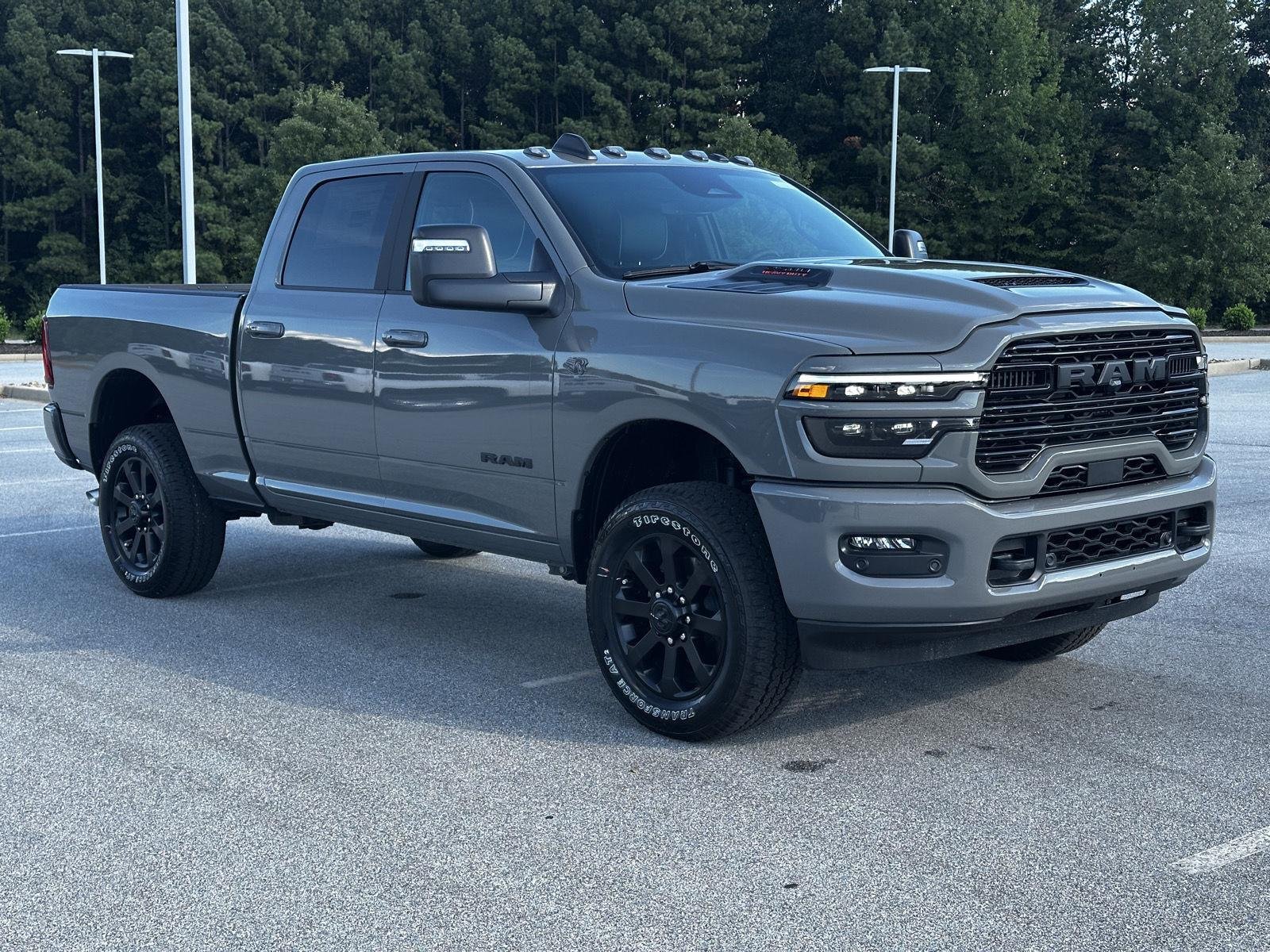 New 2027 Ceramic Gray Clearcoat RAM Laramie image 2