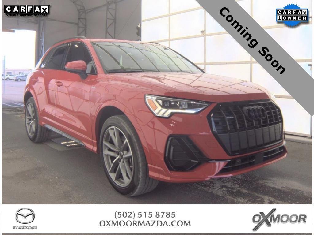 Used 2024 Progressive Red Metallic Audi S line Premium image 1
