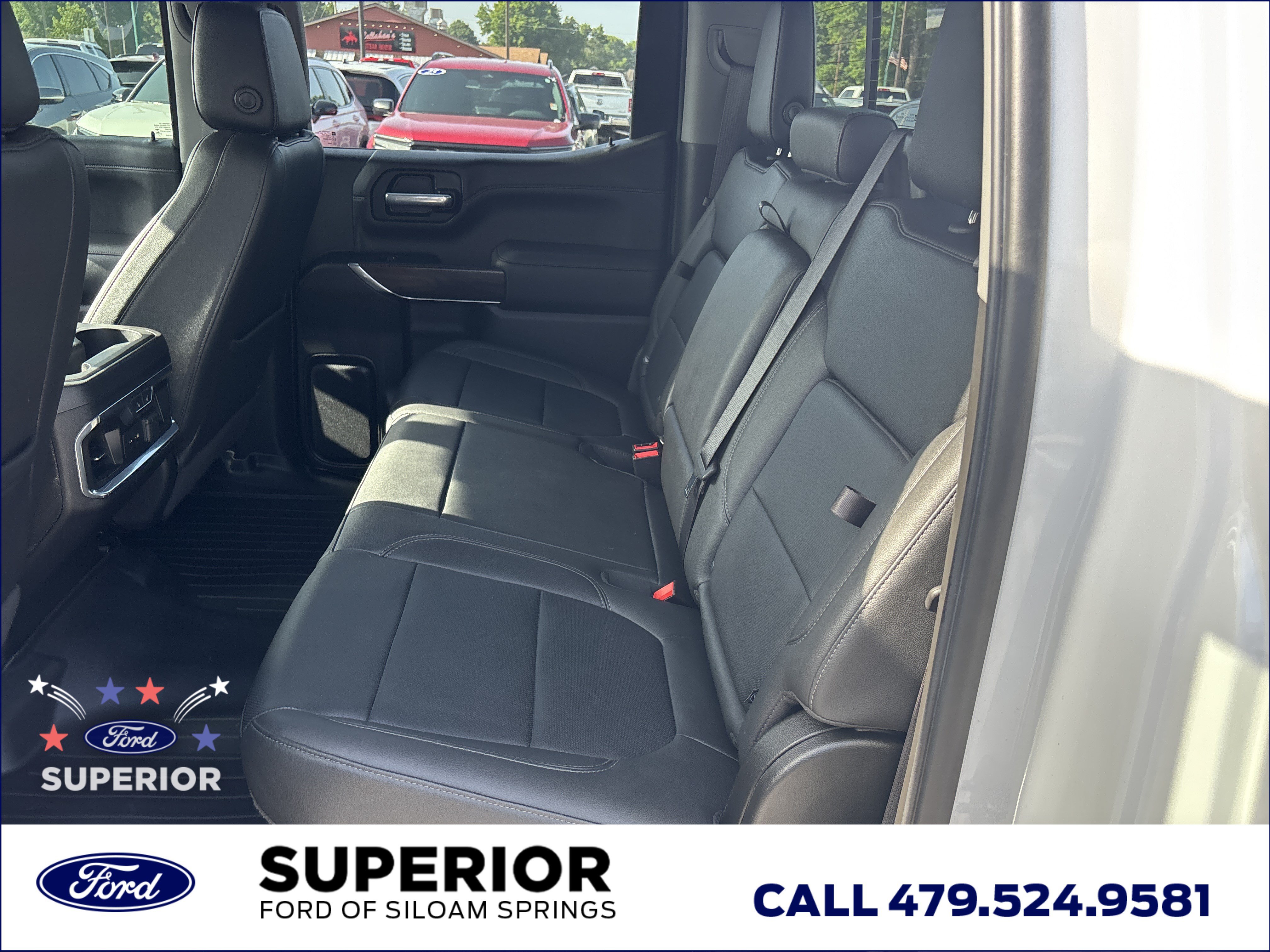 Used 2021 White Frost Tricoat GMC SLT 4WD image 18