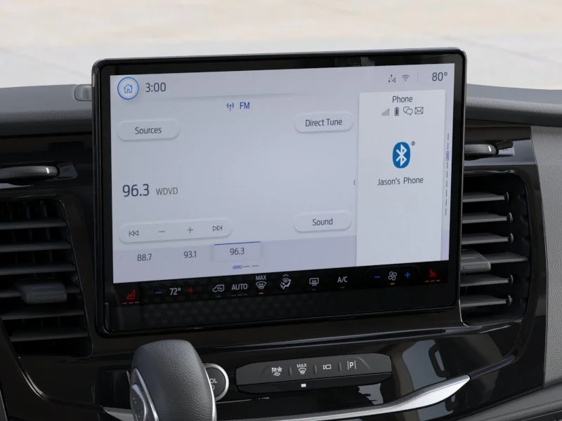 New 2026 Oxford White Ford Passenger Van XLT image 14
