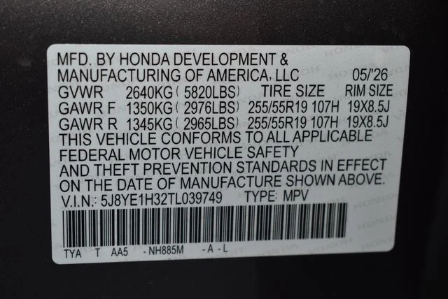 New 2026 Liquid Carbon Metallic Acura Base image 25