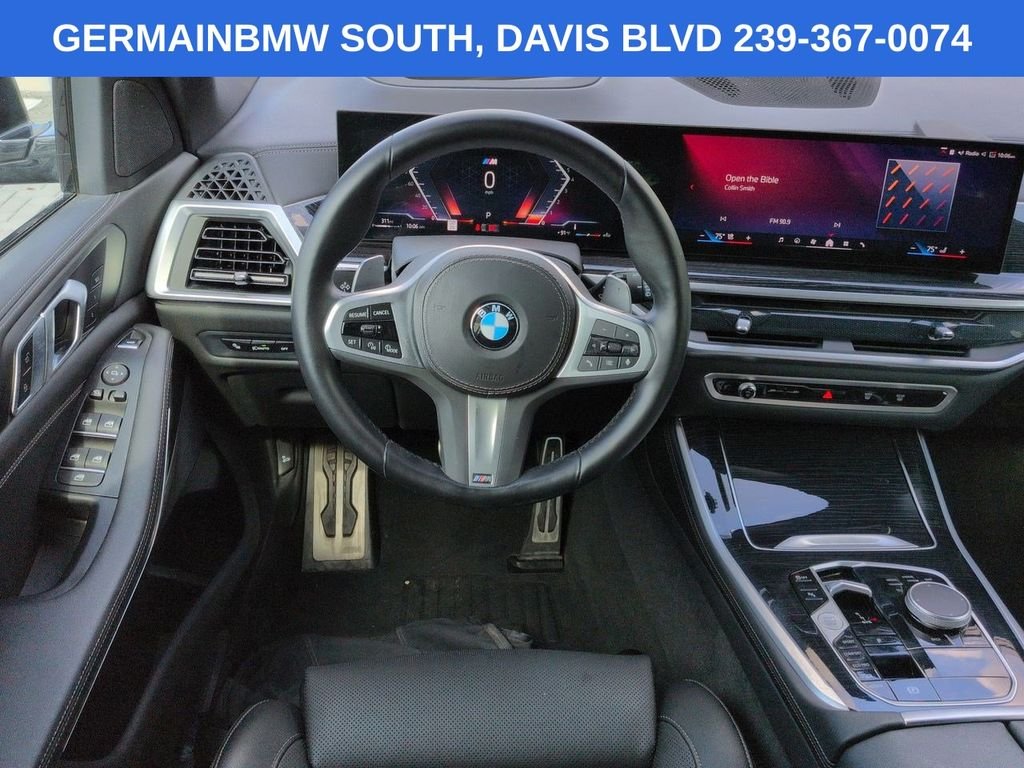 Certified Used 2024 Black Sapphire Metallic BMW xDrive40i image 17