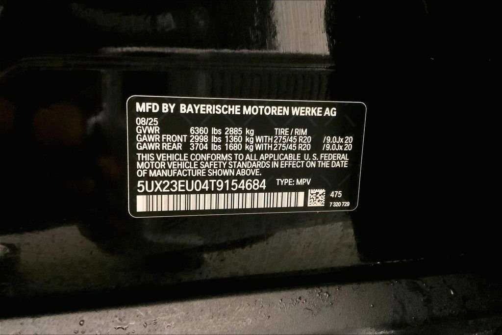 Used 2026 Black Sapphire Metallic BMW  image 32