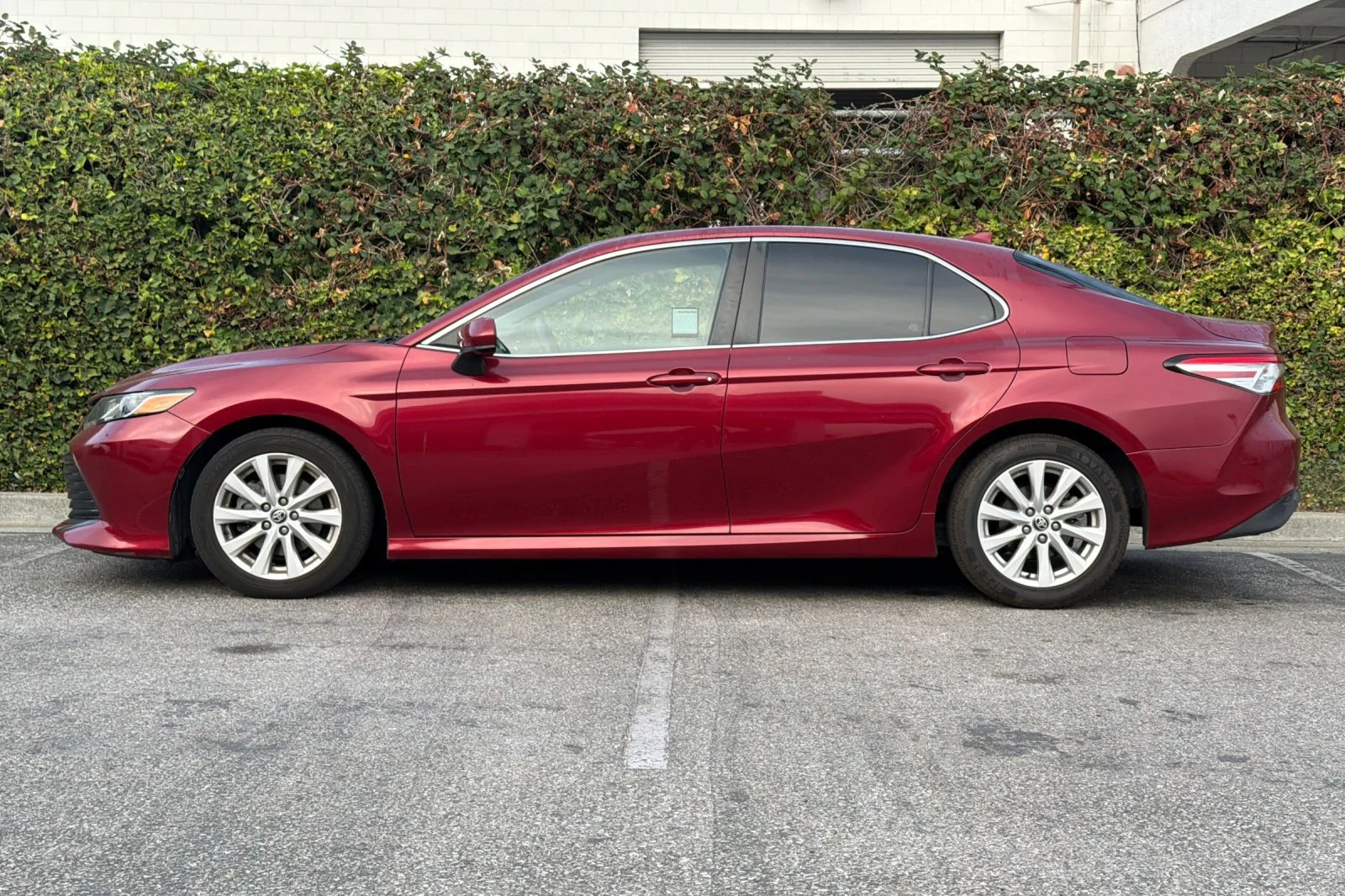 Used 2020 Red Toyota LE image 7